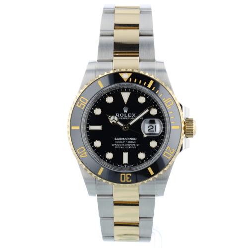 Gents Rolex Submariner Date 126613LN 18ct Yellow Gold   Stainless Steel case with Black dial
