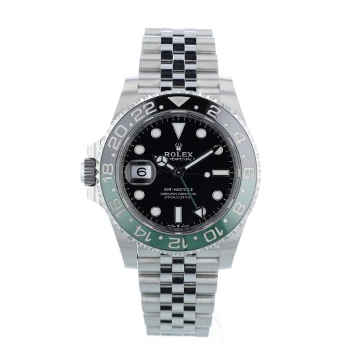 Gents Rolex GMT Master II 126720VTNR Stainless Steel case with Black dial