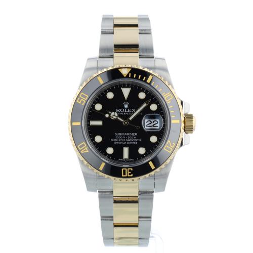 Gents Rolex Submariner Date 116613LN 18ct Yellow Gold Stainless Steel case with Black dial Gents Rolex Submariner Date 116613LN 18ct Yellow Gold Stainless Steel case with Black dial