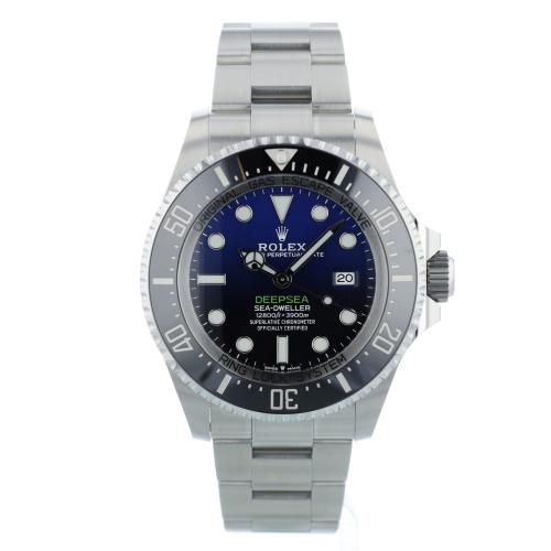 Gents Rolex Deep Sea 126660 Stainless Steel case with Black/Blue dial