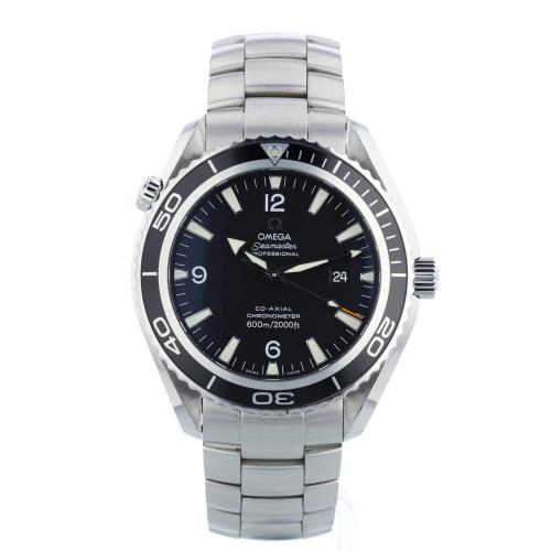 Gents Omega Planet Ocean 22005000 Steel case with Black dial Gents Omega Planet Ocean 22005000 Steel case with Black dial