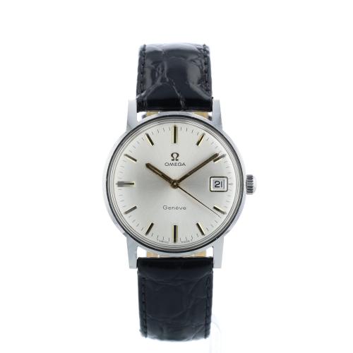 Gents Omega Geneve Steel case with Silver dial Gents Omega Geneve Steel case with Silver dial