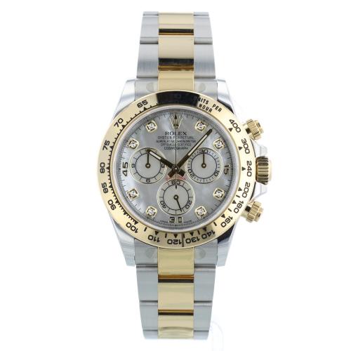 Gents Rolex Daytona 116503 18ct Yellow Gold Stainless Steel case with MOP Diamond dial Gents Rolex Daytona 116503 18ct Yellow Gold Stainless Steel case with MOP Diamond dial