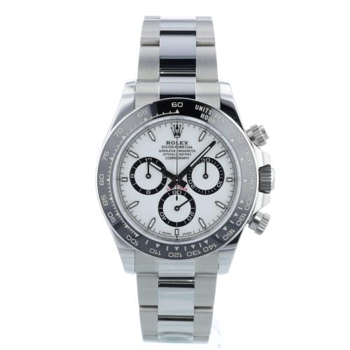 Gents Rolex Daytona 126500LN Stainless Steel case with White dial Gents Rolex Daytona 126500LN Stainless Steel case with White dial