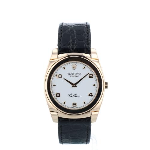 Gents Rolex Cellini 5330/5 18ct Rose Gold case with White dial Gents Rolex Cellini 5330/5 18ct Rose Gold case with White dial