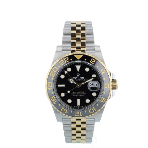 Gents Rolex GMT Master II 126713GRNR 18ct Yellow Gold   Stainless Steel case with Black dial