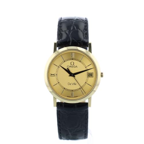 Gents Omega DeVille 7320.14.12 9 CT case with Gilt dial Gents Omega DeVille 7320.14.12 9 CT case with Gilt dial