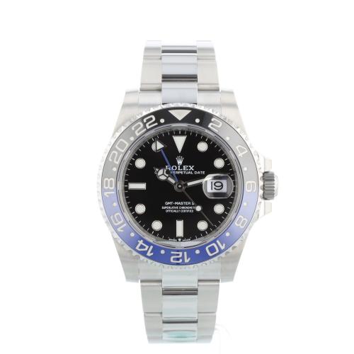 Gents Rolex GMT Master II 126710BLNR Steel case with Black dial