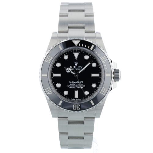 Gents Rolex Submariner Non Date 124060 Steel case with Black dial Gents Rolex Submariner Non Date 124060 Steel case with Black dial