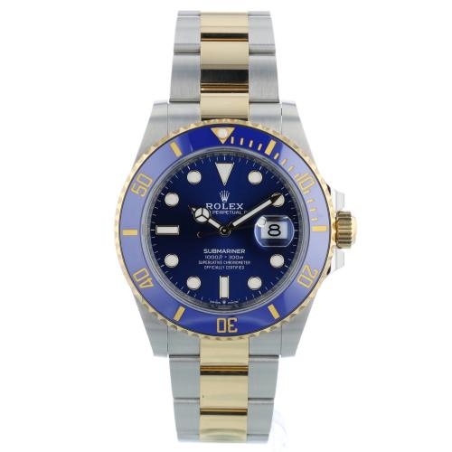 Gents Rolex Submariner Date 126613LB 18ct Yellow Gold Stainless Steel case with Blue dial Gents Rolex Submariner Date 126613LB 18ct Yellow Gold Stainless Steel case with Blue dial