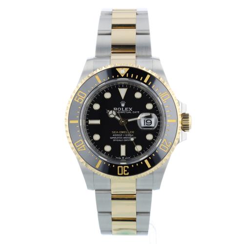 Gents Rolex Sea Dweller 126603 18ct Yellow Gold   Stainless Steel case with Black dial