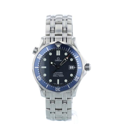 Gents Omega Seamaster 25618000 Stainless Steel case with Blue Wave dial Gents Omega Seamaster 25618000 Stainless Steel case with Blue Wave dial