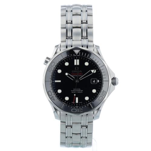 Gents Omega Seamaster 21230412001003 Steel case with Black dial