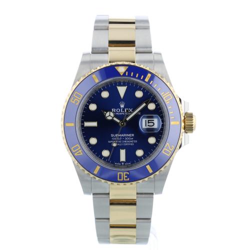 Gents Rolex Submariner Date 126613LB 18ct Yellow Gold Stainless Steel case with Blue dial Gents Rolex Submariner Date 126613LB 18ct Yellow Gold Stainless Steel case with Blue dial