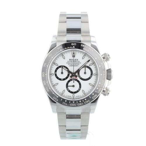 Gents Rolex Daytona 126500LN Steel case with White dial