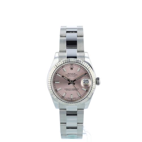 Ladies Rolex DateJust 31 178274 Steel case with Pink dial Ladies Rolex DateJust 31 178274 Steel case with Pink dial