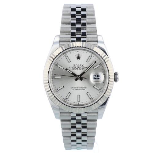 Gents Rolex Datejust 41 126334 Stainless Steel case with Silver dial Gents Rolex Datejust 41 126334 Stainless Steel case with Silver dial