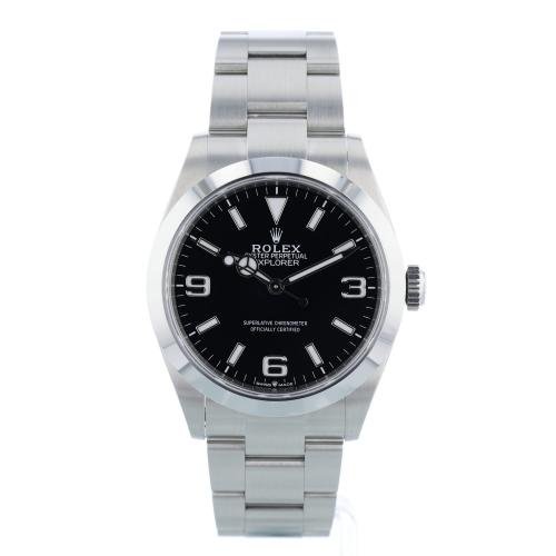 Gents Rolex Explorer 40 224270 Stainless Steel case with Black dial Gents Rolex Explorer 40 224270 Stainless Steel case with Black dial