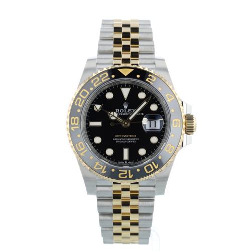 Gents Rolex GMT Master II 126713GRNR 18ct Yellow Gold Stainless Steel case with Black dial Gents Rolex GMT Master II 126713GRNR 18ct Yellow Gold Stainless Steel case with Black dial