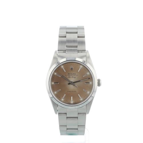 Gents Rolex Air King 14000 Steel case with Copper dial