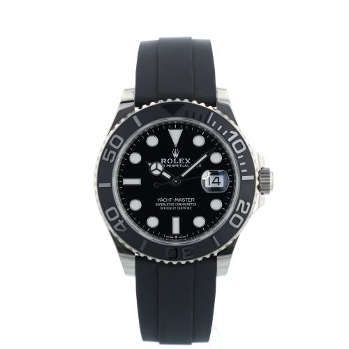 Gents Rolex Yacht-Master 42 226659 18ct White Gold case with Black dial