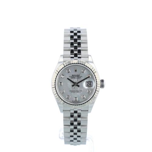 Ladies Rolex Lady-Datejust 26 279174 Stainless Steel case with MOP Diamond dial Ladies Rolex Lady-Datejust 26 279174 Stainless Steel case with MOP Diamond dial