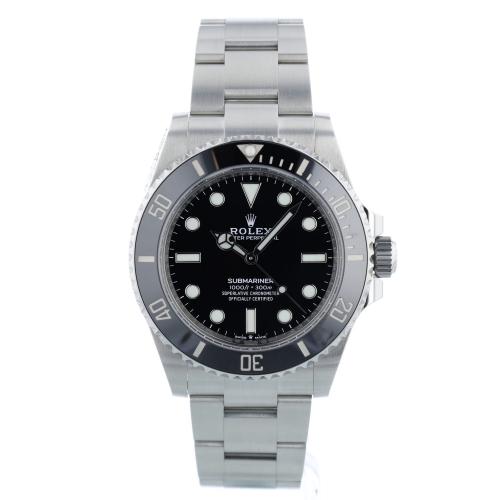 Gents Rolex Submariner Non Date 124060 Steel case with Black dial Gents Rolex Submariner Non Date 124060 Steel case with Black dial