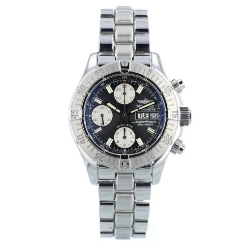 Gents Breitling Super Ocean A13340 Steel case with Black dial Gents Breitling Super Ocean A13340 Steel case with Black dial