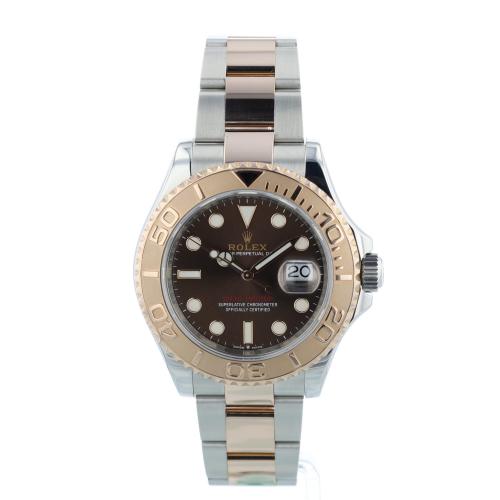 Gents Rolex Yacht-Master 40 126621 18ct Rose Gold Stainless Steel case with Chocolate dial Gents Rolex Yacht-Master 40 126621 18ct Rose Gold Stainless Steel case with Chocolate dial