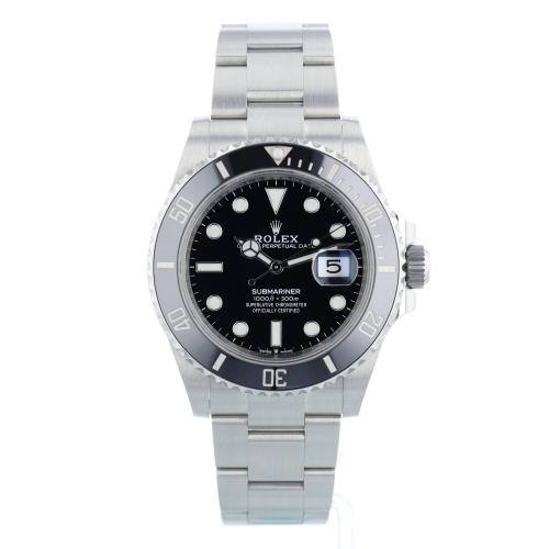 Gents Rolex Submariner Date 126610LN Steel case with Black dial