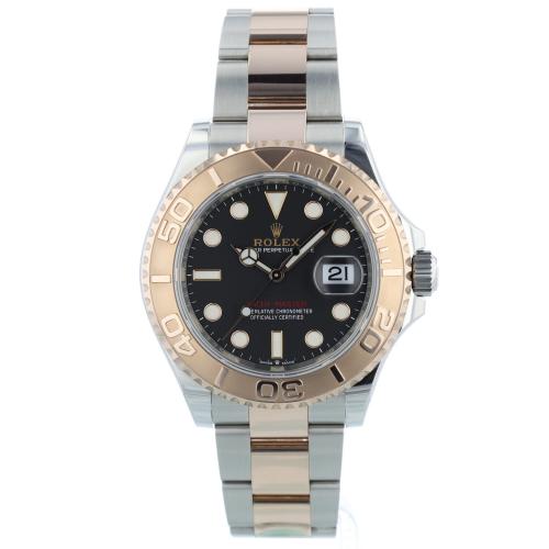 Gents Rolex Yacht-Master 40 126621 18ct Rose Gold   Stainless Steel case with Chocolate dial