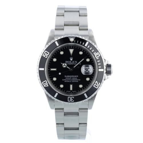 Gents Rolex Submariner Date 16610 Steel case with Black dial Gents Rolex Submariner Date 16610 Steel case with Black dial