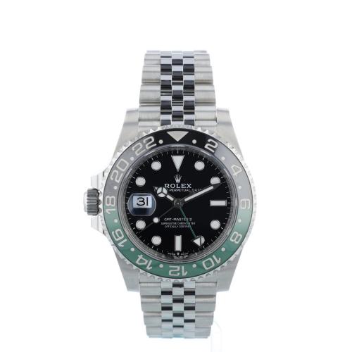 Gents Rolex GMT Master II 126720VTNR Stainless Steel case with Black dial