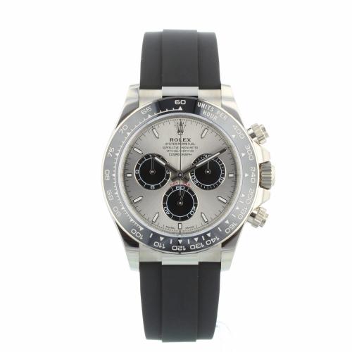 Gents Rolex Daytona 126519LN 18ct White Gold case with Silver dial