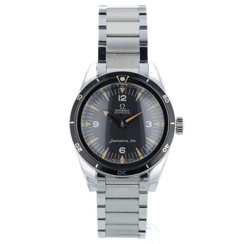 Gents Omega Seamaster 300 23410392001001 Steel case with Black dial Gents Omega Seamaster 300 23410392001001 Steel case with Black dial