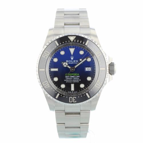 Gents Rolex Deep Sea 126660 Stainless Steel case with Black/Blue dial Gents Rolex Deep Sea 126660 Stainless Steel case with Black/Blue dial