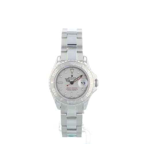 Ladies Rolex Yacht-Master 169622 Steel case with Platinum dial Ladies Rolex Yacht-Master 169622 Steel case with Platinum dial