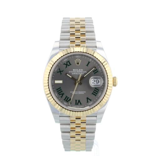 Gents Rolex Datejust 41 126333 18ct Yellow Gold   Stainless Steel case with  dial