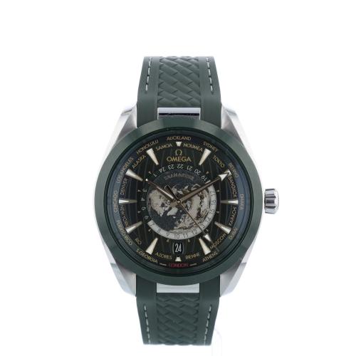 Gents Omega  22032432210001 Steel case with Green dial