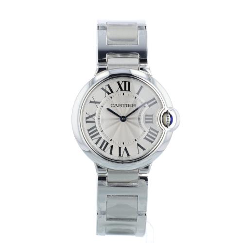 Gents Cartier Ballon Bleu 585229RX Steel case with Silver dial Gents Cartier Ballon Bleu 585229RX Steel case with Silver dial
