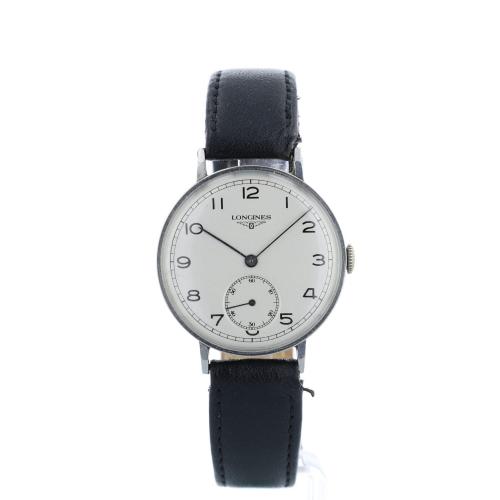 Gents Longines Steel case with Silver dial Gents Longines Steel case with Silver dial