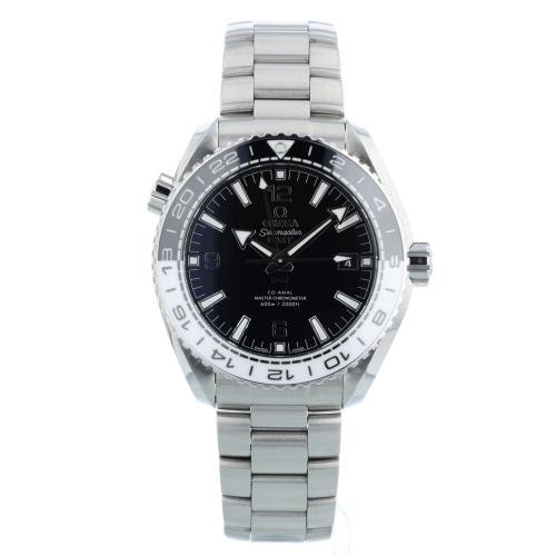 Gents Omega Seamaster GMT 21530442201001 Steel case with Black dial