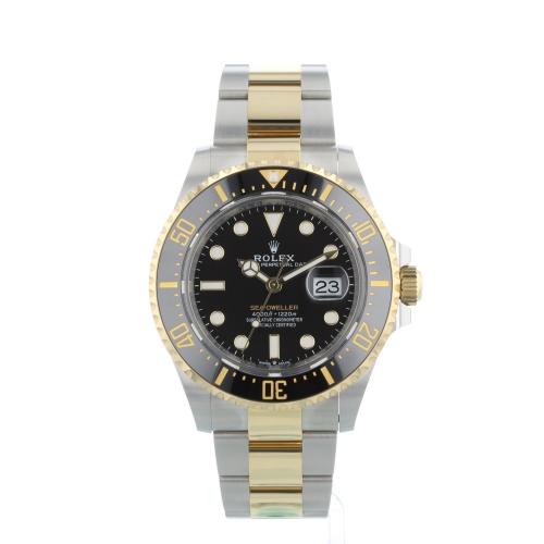 Gents Rolex Sea Dweller 126603 18ct Yellow Gold   Stainless Steel case with Black dial