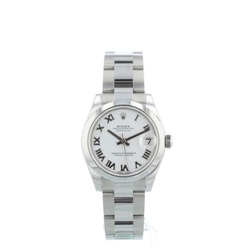 Ladies Rolex Oyster Perpetual 31 178240 Steel case with White dial