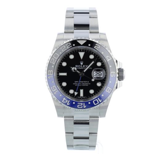 Gents Rolex GMT Master II 116710BLNR Stainless Steel case with Black dial
