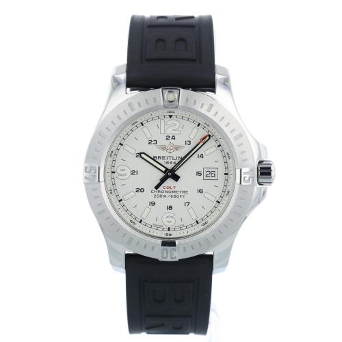 Gents Breitling Colt A7438811 Steel case with Silver dial Gents Breitling Colt A7438811 Steel case with Silver dial