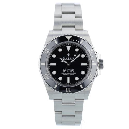 Gents Rolex Submariner Non Date 124060 Stainless Steel case with Black dial Gents Rolex Submariner Non Date 124060 Stainless Steel case with Black dial
