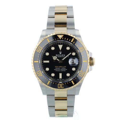 Gents Rolex Sea Dweller 126603 18ct Yellow Gold   Stainless Steel case with Black dial