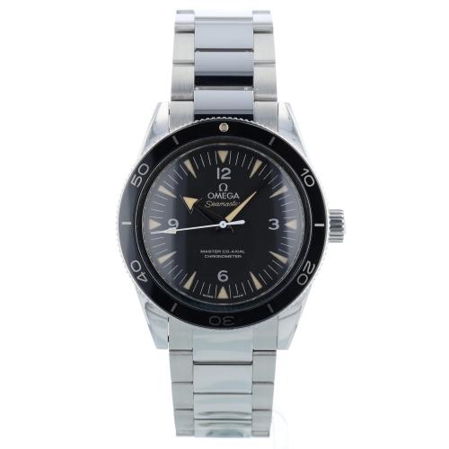 Gents Omega Seamaster 23330412101001 Steel case with Black dial