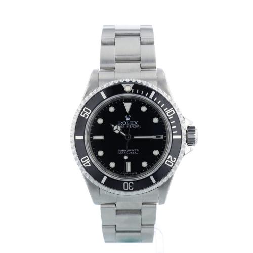 Gents Rolex Submariner Non Date 14060M Steel case with Black dial